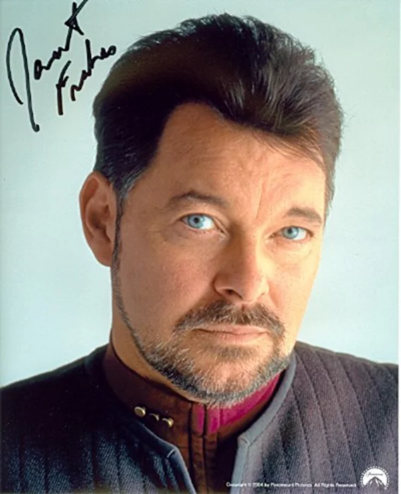 Jonathan Frakes autograph
