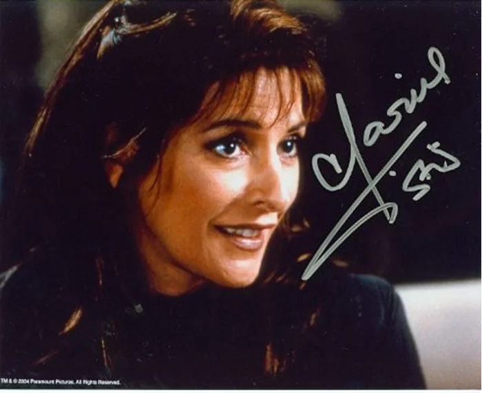 Marina Sirtis autograph