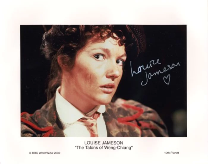 Louise Jameson autograph
