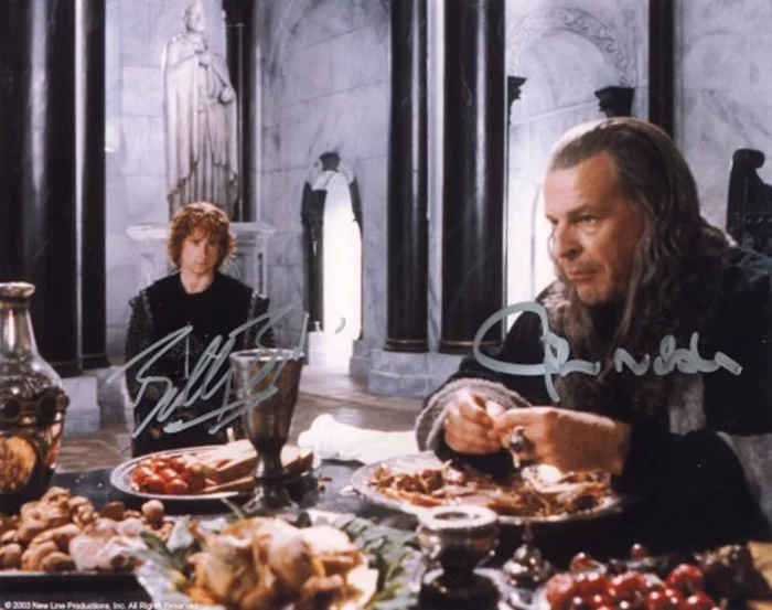 The Lord of the Rings autograph