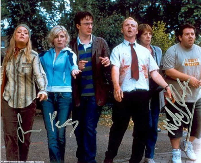 Shaun of The Dead autograph