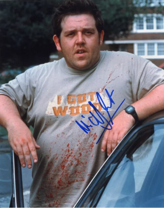 Nick Frost autograph