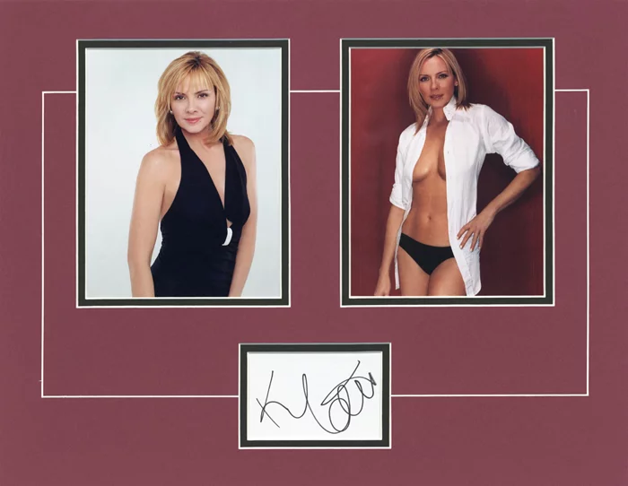 Kim Cattrall autograph