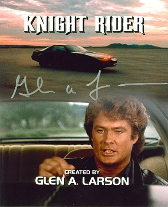 Glen A. Larson autograph