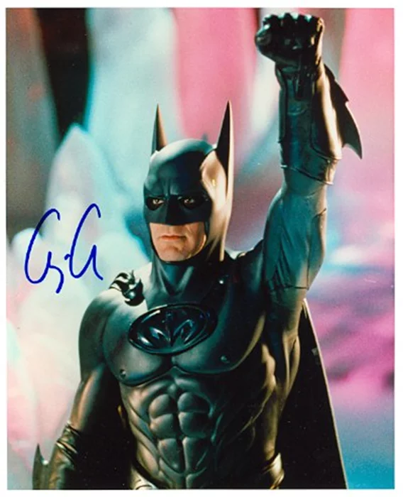 George Clooney autograph