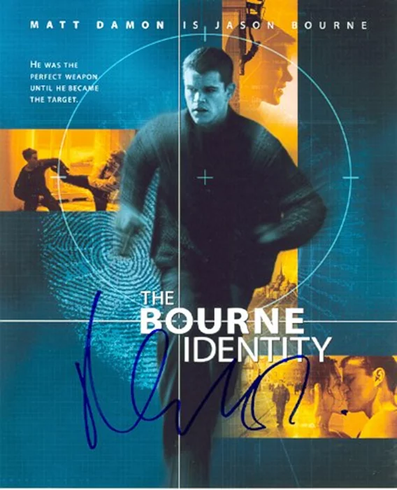 Matt Damon autograph