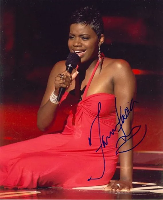 Fantasia Barrino autograph