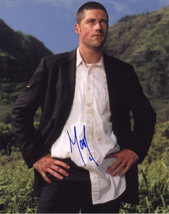 Matthew Fox autograph