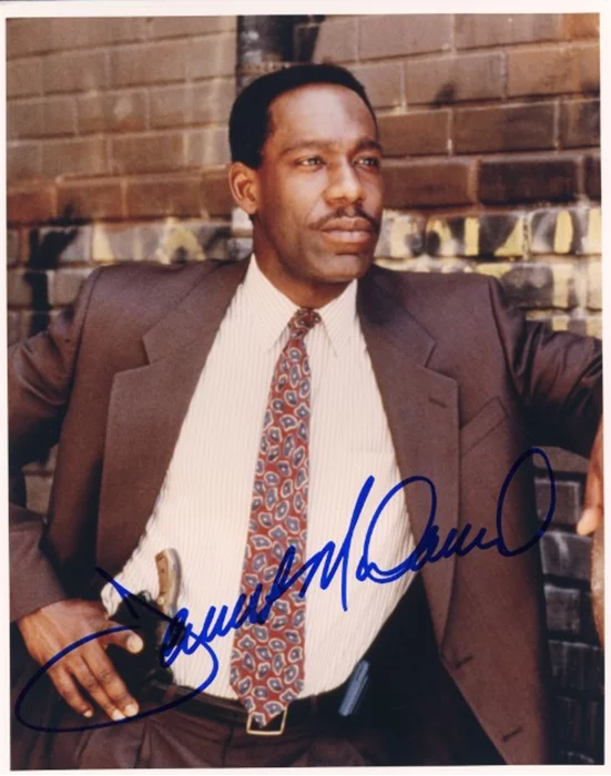 James McDaniel autograph