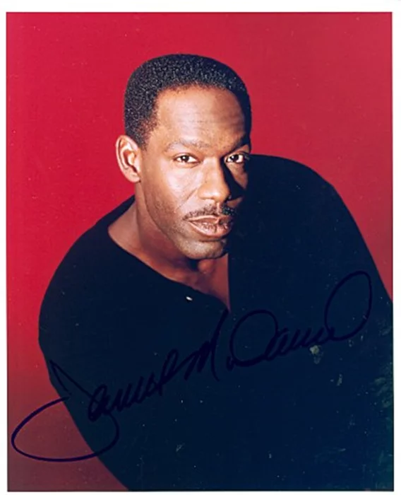James McDaniel autograph