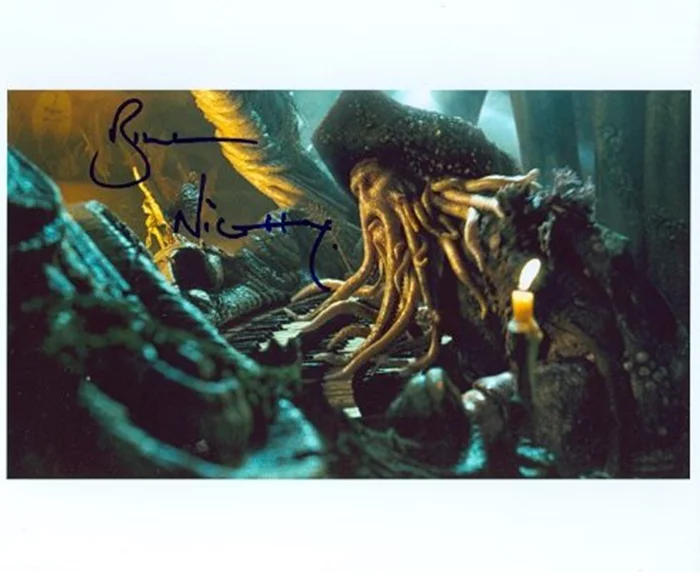 Bill Nighy autograph