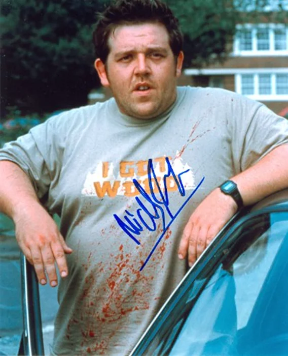 Nick Frost autograph