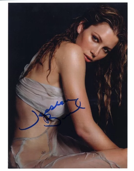 Jessica Biel autograph