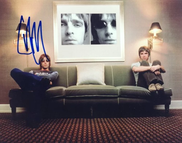 Liam Gallagher autograph