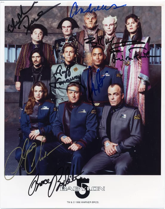 Babylon 5 autograph