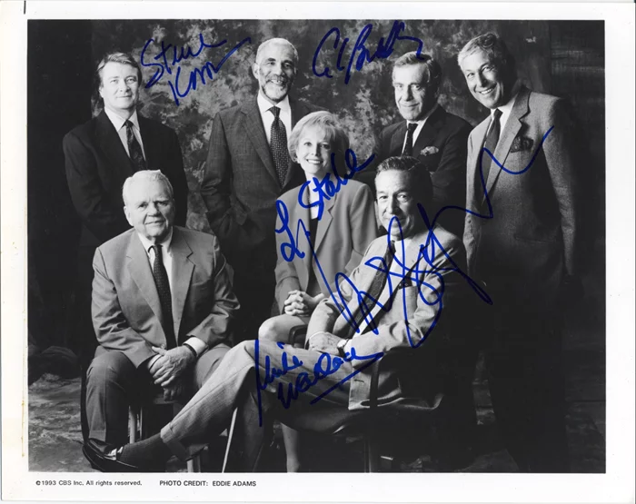 60 Minutes autograph