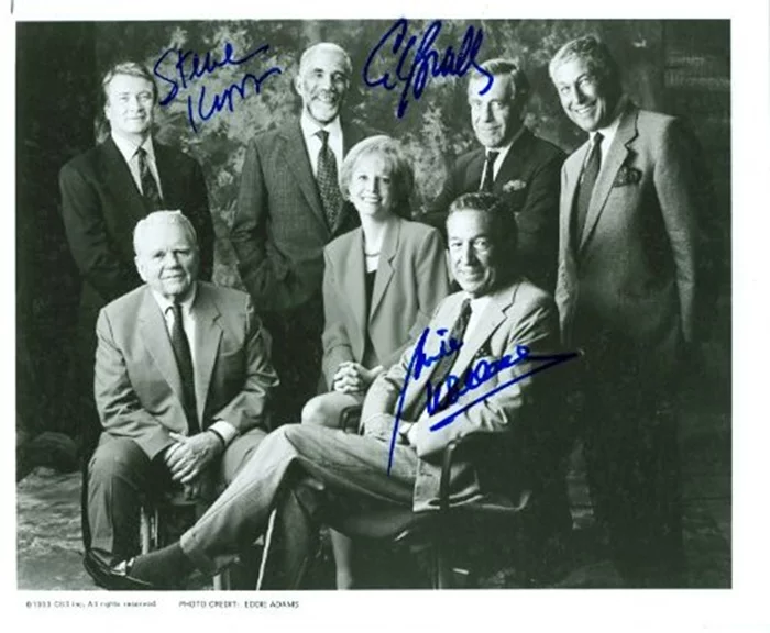 60 Minutes autograph