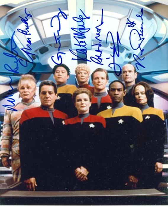 Star Trek: Voyager autograph