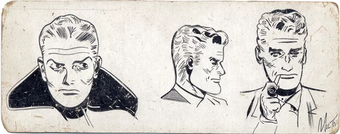 Milton Caniff autograph