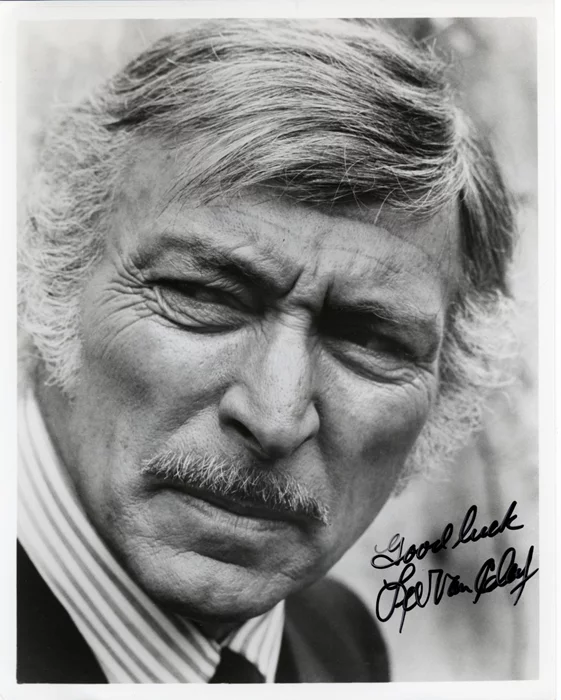 Lee Van Cleef autograph