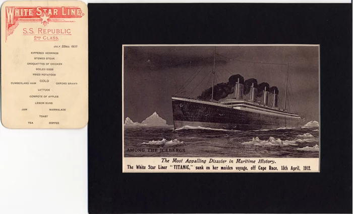 Titanic autograph