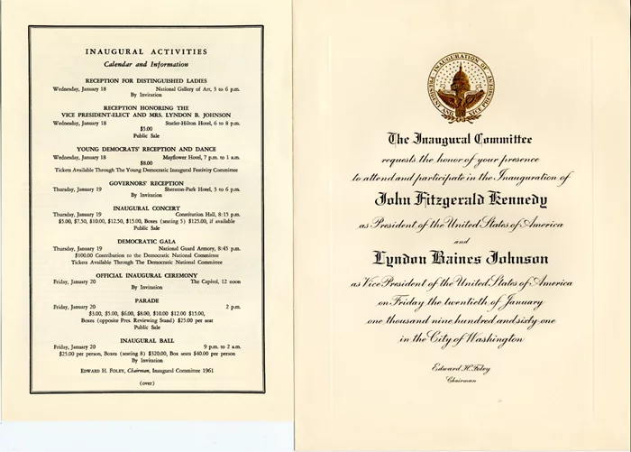 John F.  Kennedy autograph