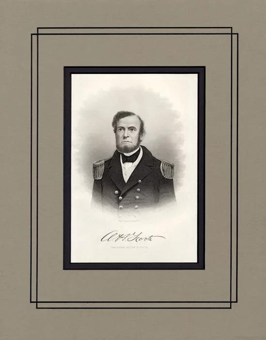 Rear Admiral Andrew H. Foote autograph