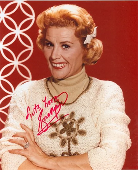 Rose Marie autograph