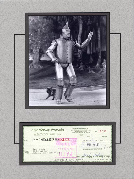 The Wizard of Oz autograph