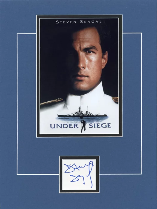 Under Siege autograph