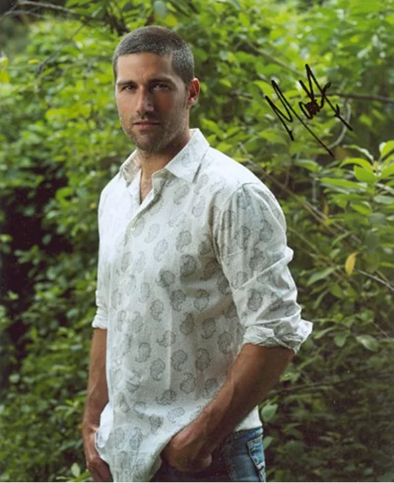 Matthew Fox autograph