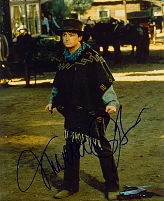 Michael J. Fox autograph