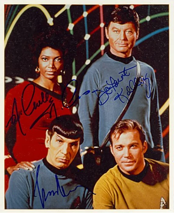 Star Trek autograph