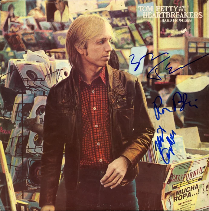 Tom Petty and The Heartbreakers autograph