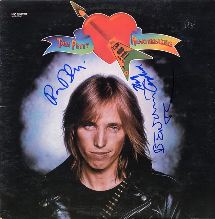 Tom Petty and The Heartbreakers autograph