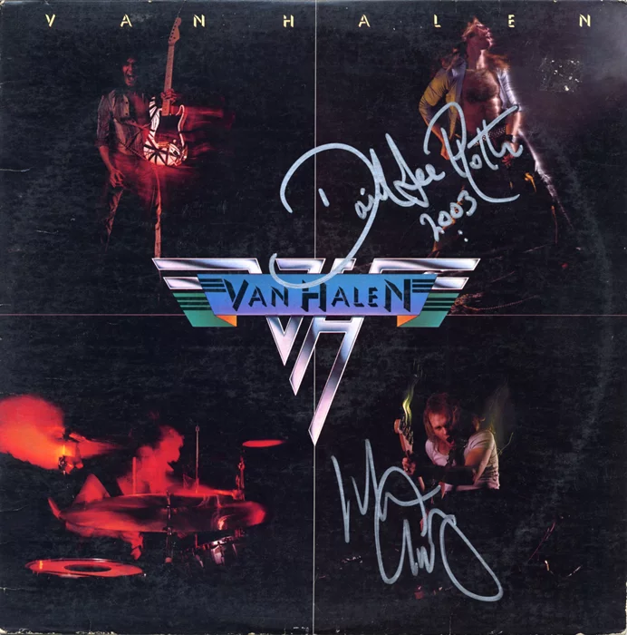 Van Halen autograph