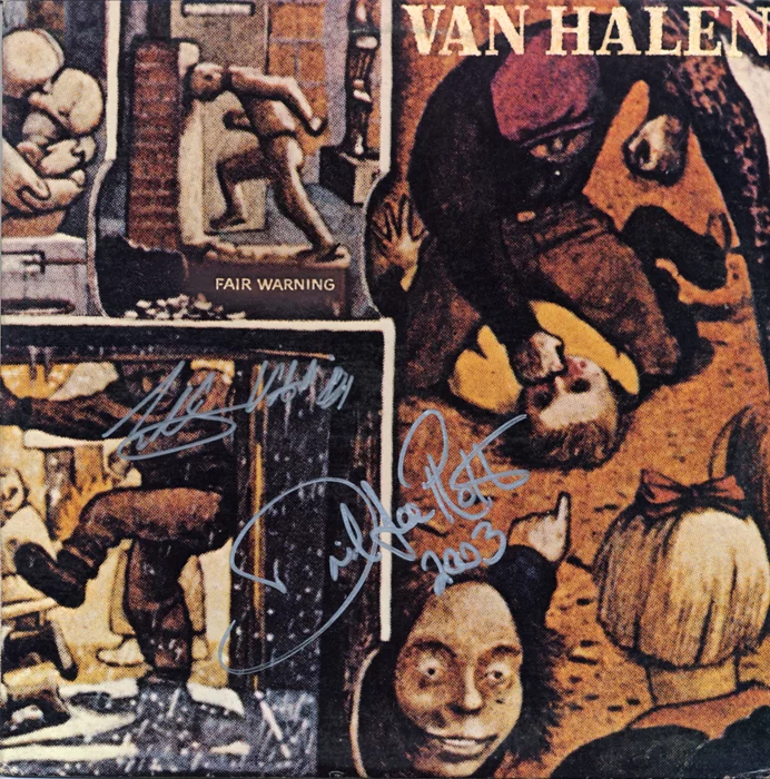 Van Halen autograph