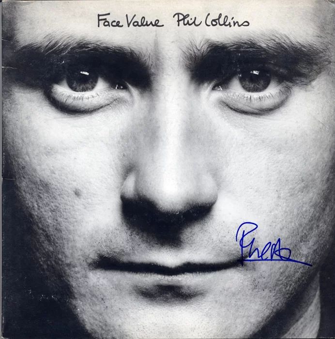 Phil Collins autograph