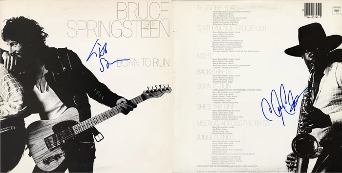Bruce Springsteen autograph