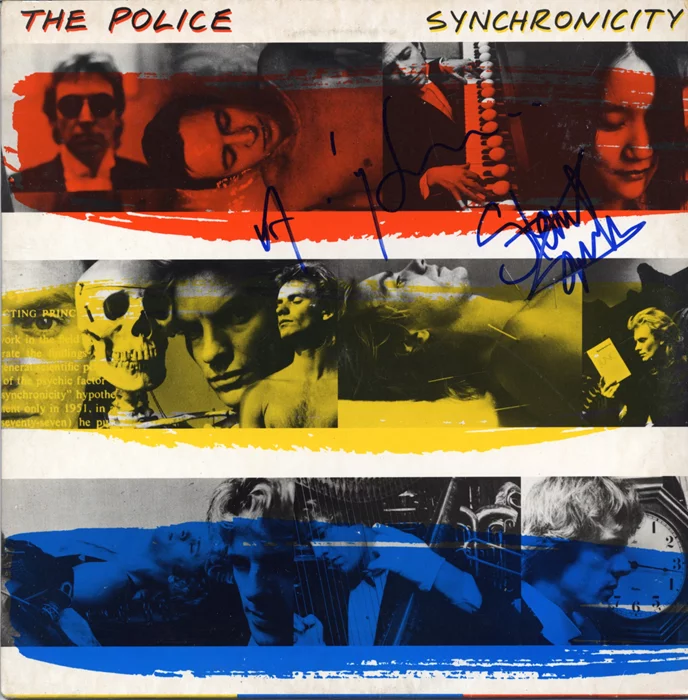 The Police autograph