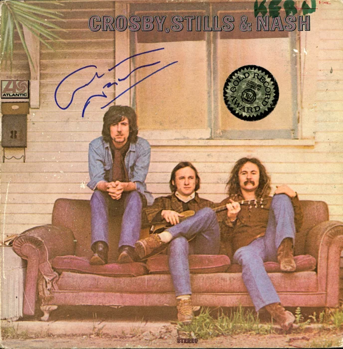 Crosby, Stills & Nash autograph