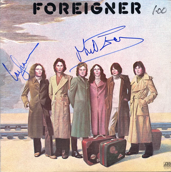 Foreigner autograph