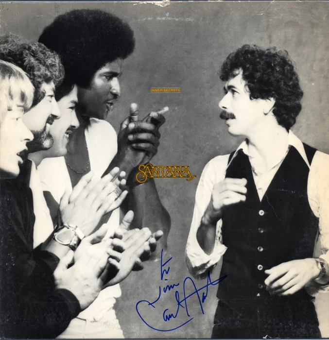 Carlos Santana autograph
