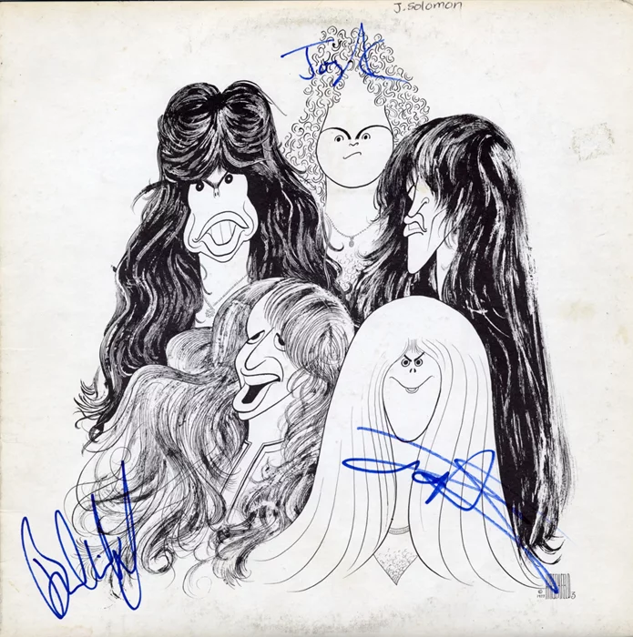 Aerosmith autograph