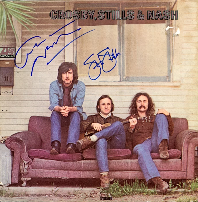 Crosby, Stills & Nash autograph