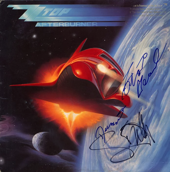 ZZ Top autograph