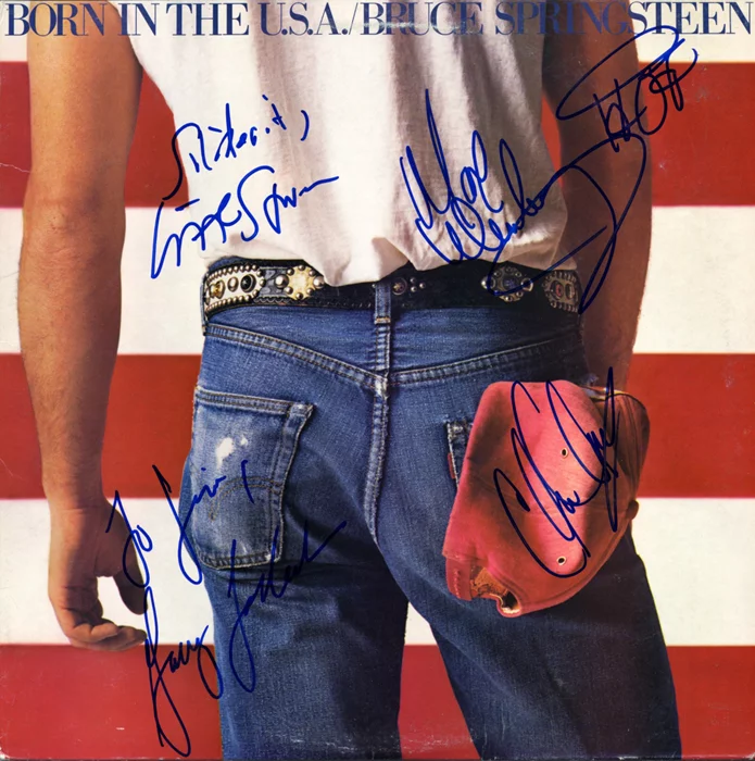 Bruce Springsteen autograph