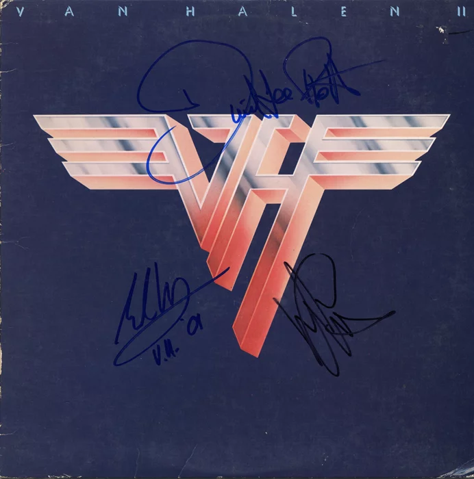 Van Halen autograph