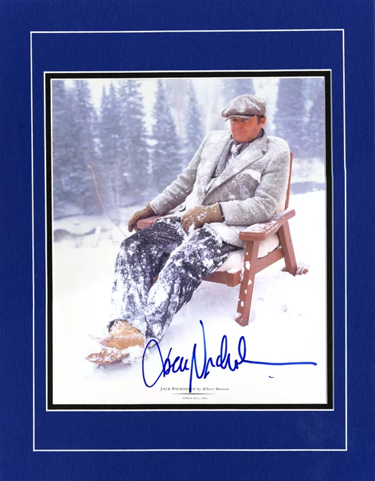 Jack Nicholson autograph