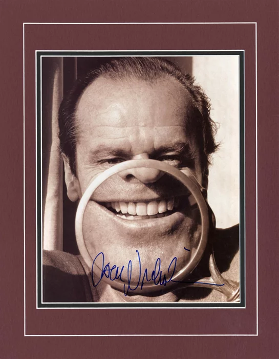 Jack Nicholson autograph